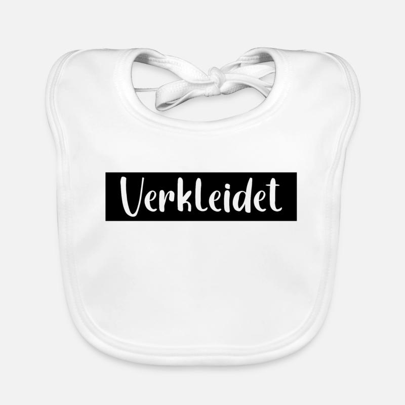 Verkleidet Karneval Baby Bio-Lätzchen
