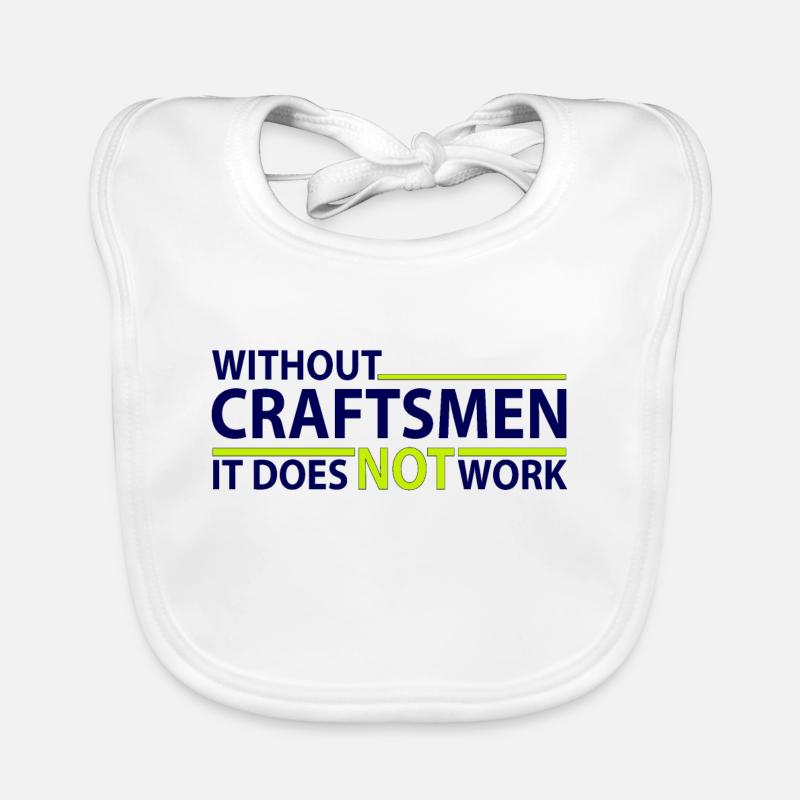 Without Craftsmann - ohne Handwerker Baby Bio-Lätzchen