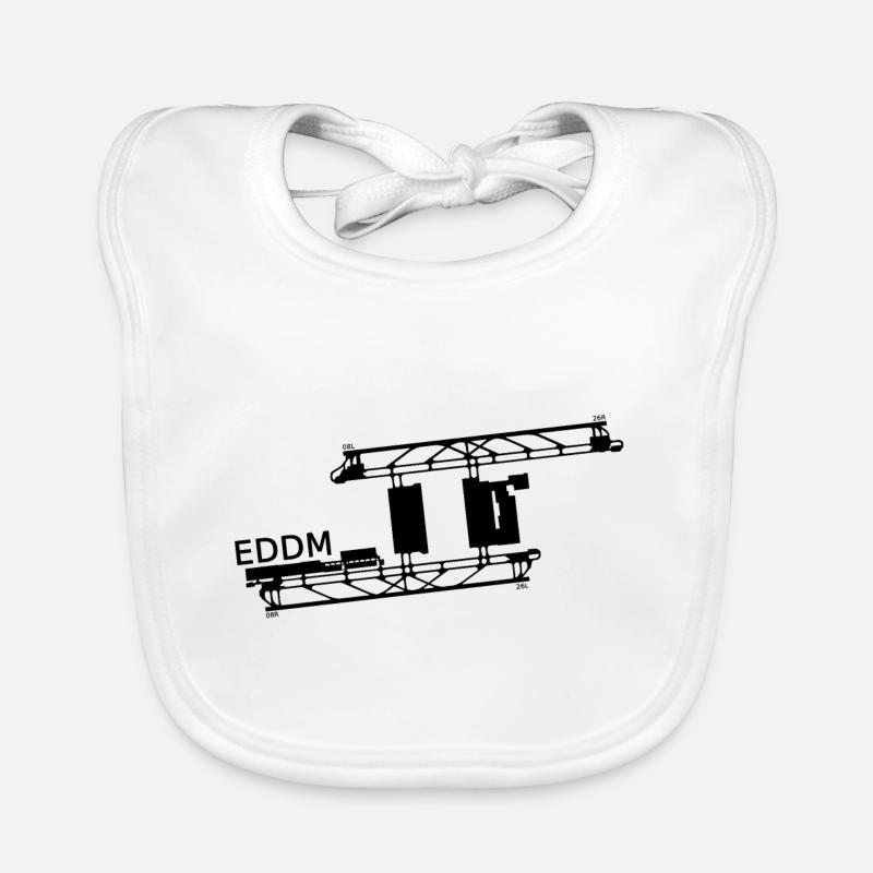 EDDM/MUC - Flughafen München Baby Bio-Lätzchen