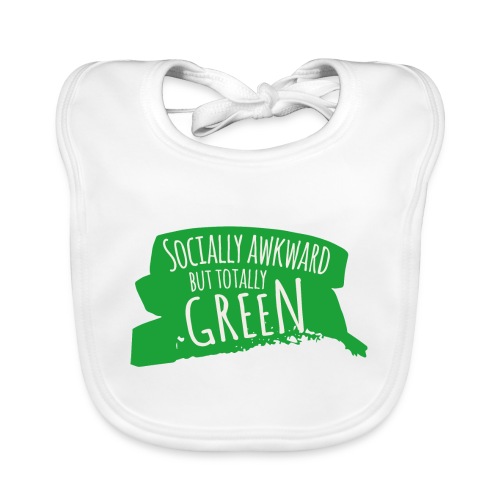 Socially awkward but totally green - Bio-slabbetje voor baby's