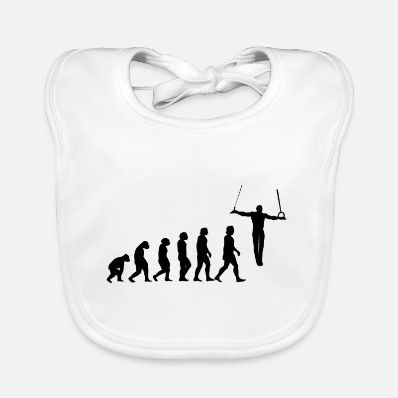 Evolution Turner Wrestling Cross Hang Iron Cross Organic Baby Bibs