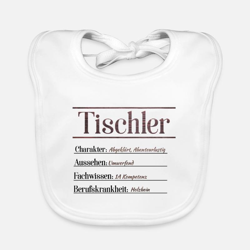Tischler Steckbrief Baby Bio-Lätzchen