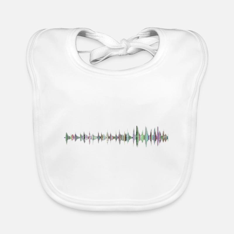 Son Vague Sonore Wave Bavoir bio Bébé
