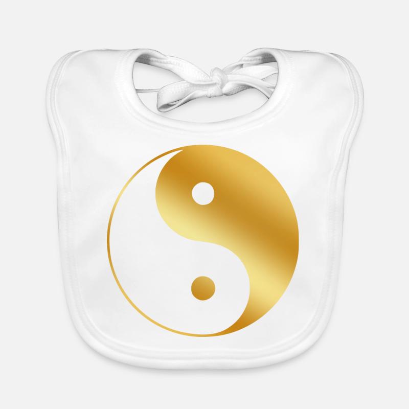 Yin Yang or Bavoir bio Bébé