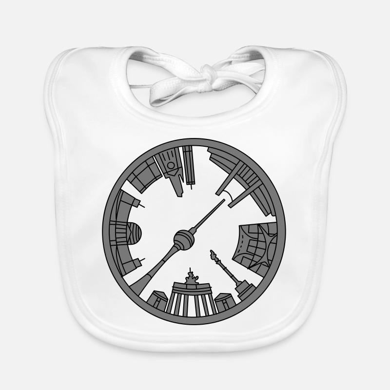 Emblème de BERLIN Bavoir bio Bébé