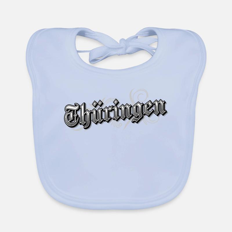 Thuringia East Germany Vintage Look Organic Baby Bibs