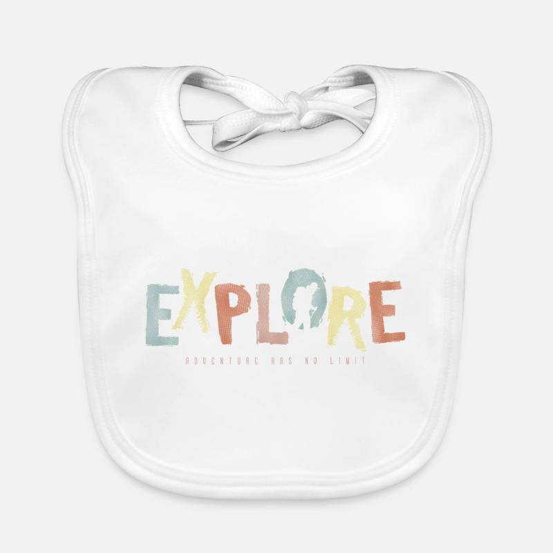 EXPLOREZ – l’aventure n’a pas de frontières Bavoir bio Bébé