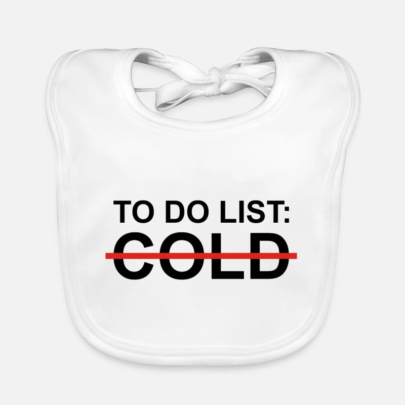 To-Do-Liste Kalter Sarkasmus Baby Bio-Lätzchen