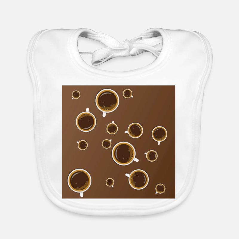 Coffee Organic Baby Bibs