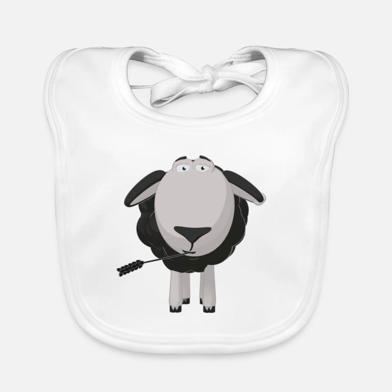Max The Sheep Organic Baby Bibs
