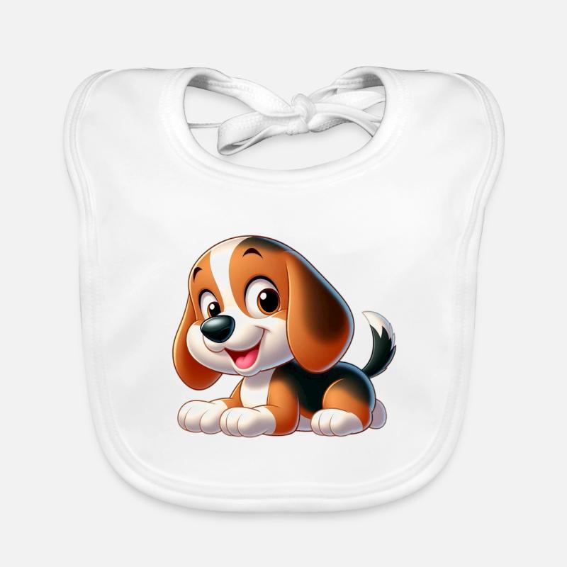 Beagle 6 Baby Bio-Lätzchen