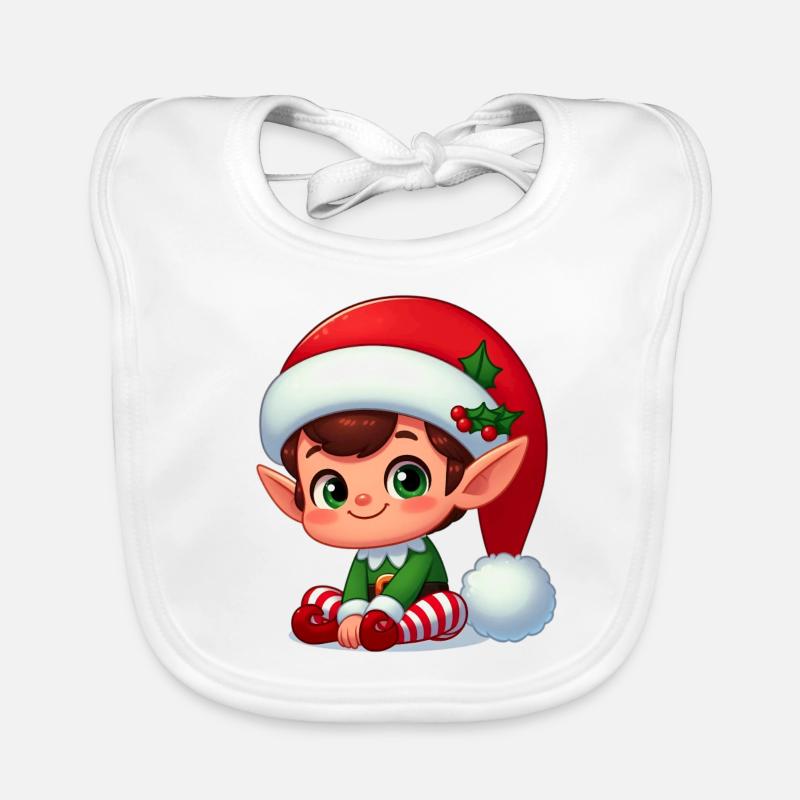 lutin 5 Bavoir bio Bébé