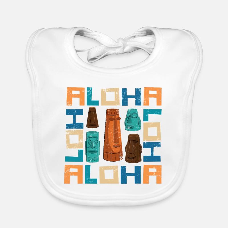ALOHA TIKI Organic Baby Bibs