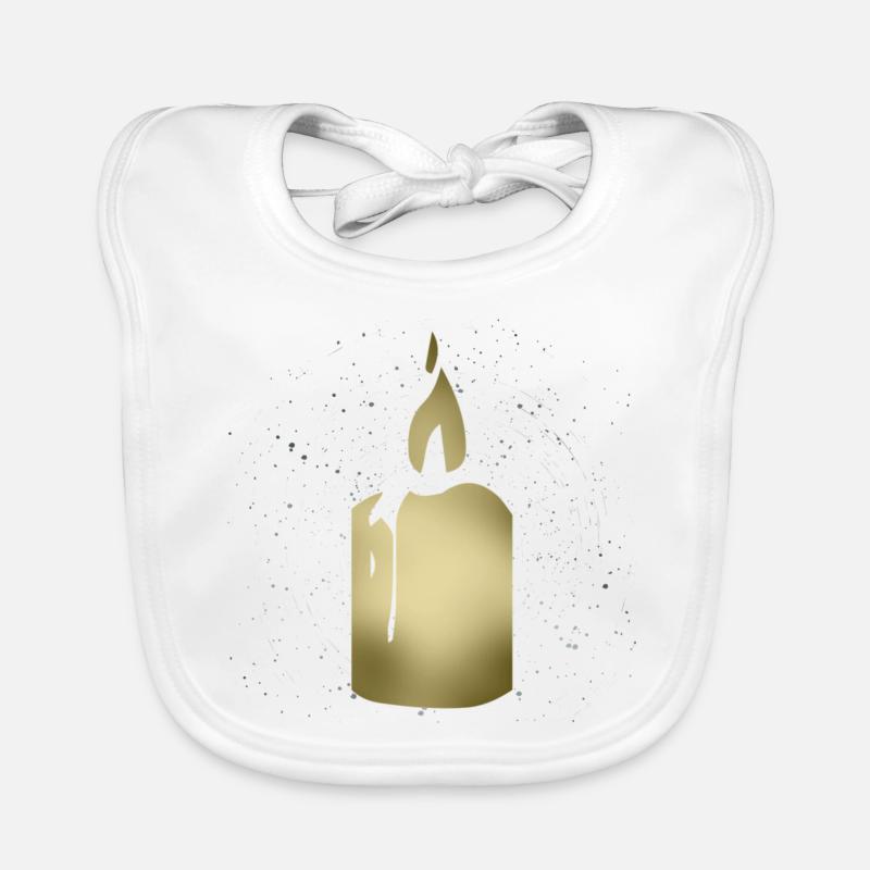 bougie Bavoir bio Bébé