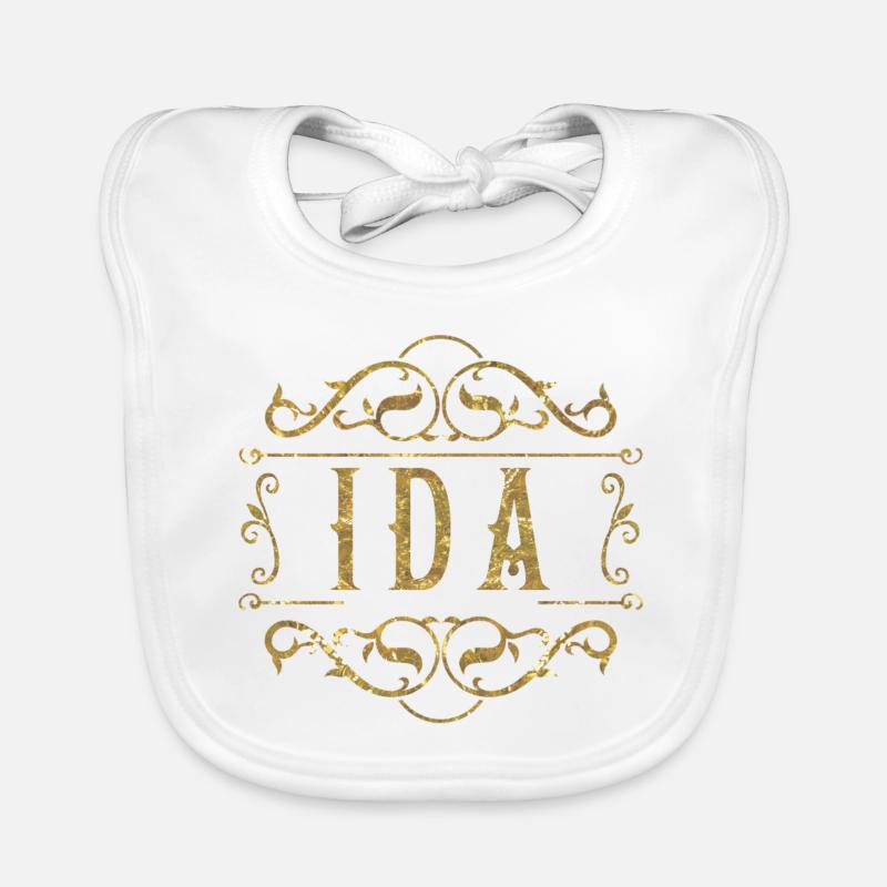 Ida gold Organic Baby Bibs