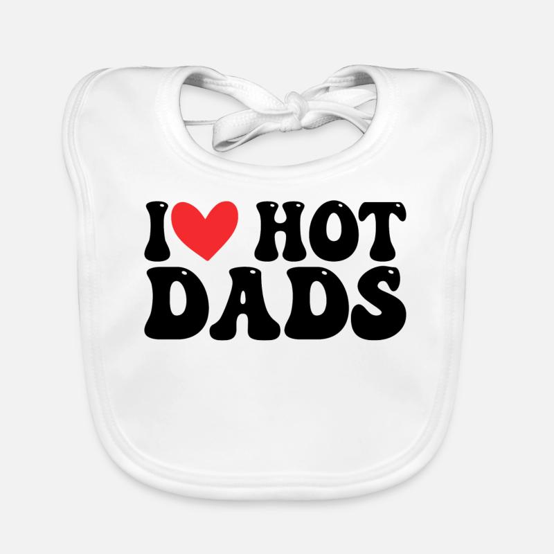 L’amour de papa chaud Bavoir bio Bébé