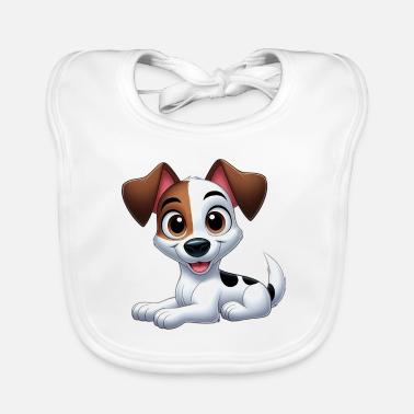 Jack Russel 2 Bavaglino ecologico per neonato