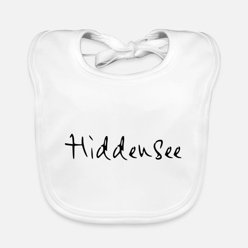 Hiddensee - Baby Bio-Lätzchen - Weiß
