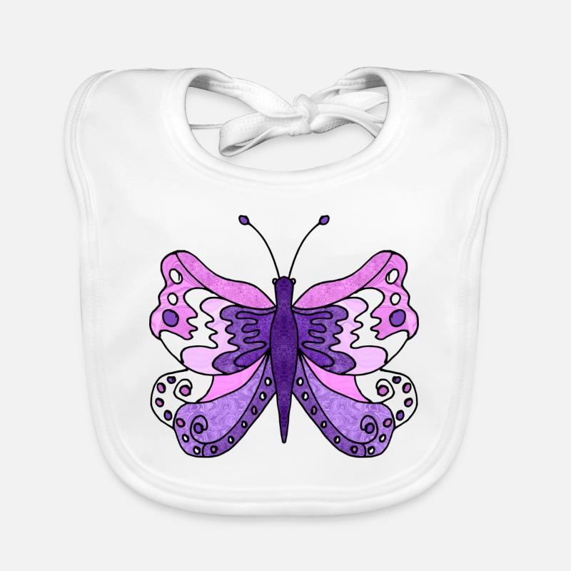 papillon Bavoir bio Bébé