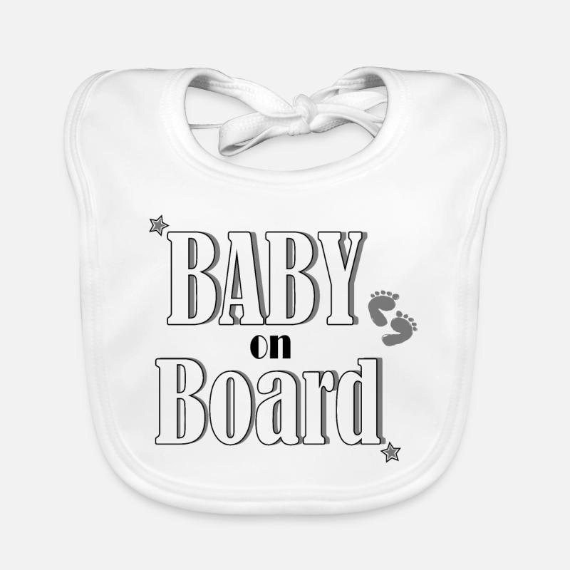 Baby on Board Organic Baby Bibs