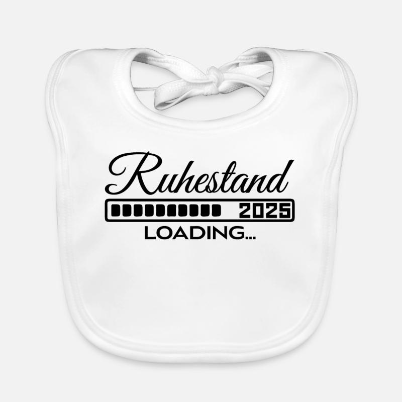 Ruhestand 2025 loading Baby Bio-Lätzchen