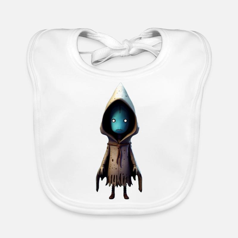 Cute monster Organic Baby Bibs