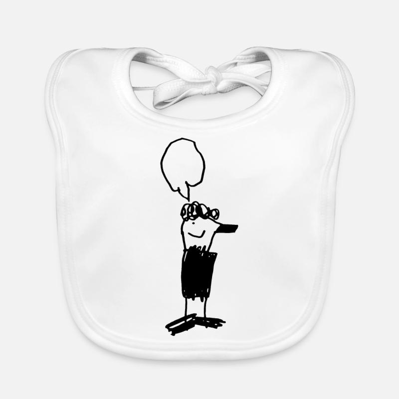 Elefantenmann Baby Bio-Lätzchen