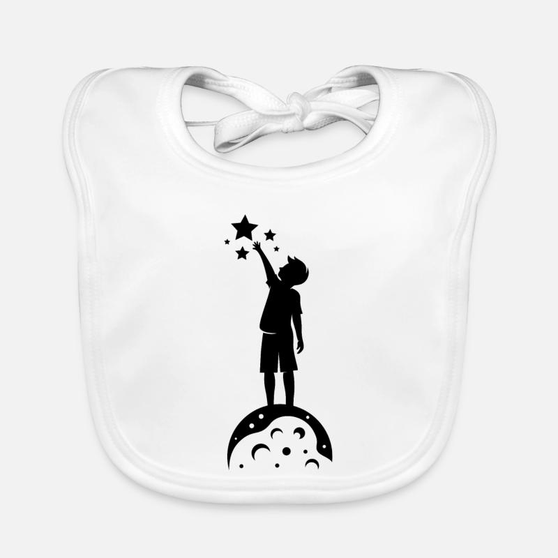 Saisir des étoiles Bavoir bio Bébé