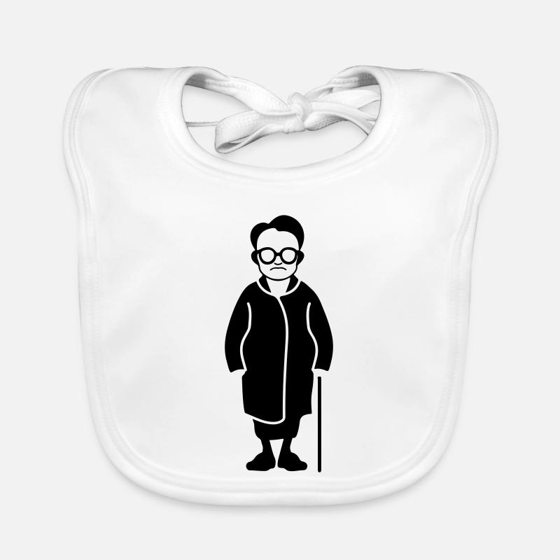 Mamie Senior Bavoir bio Bébé