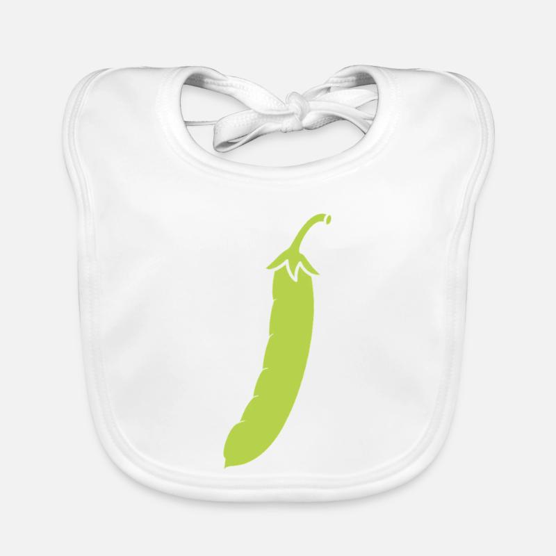 French bean Organic Baby Bibs