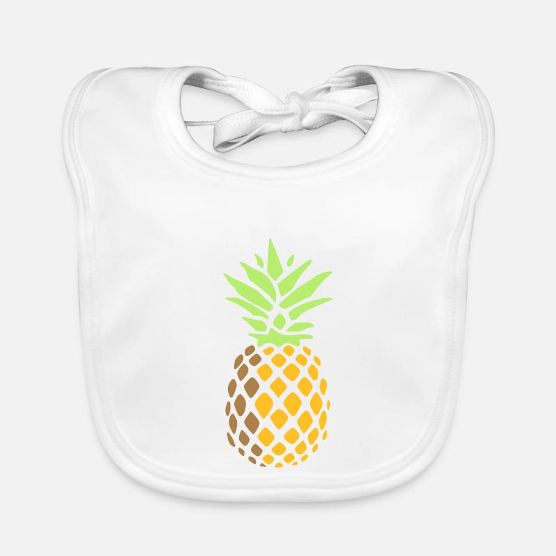 Ananas Baby Bio-Lätzchen