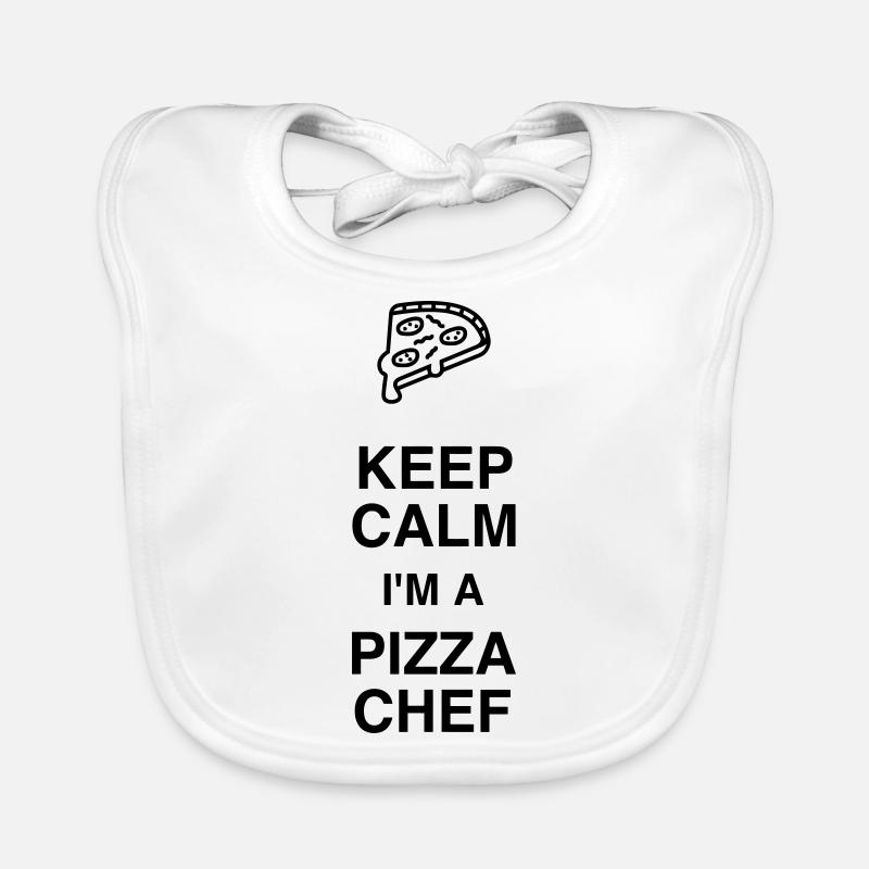Pizza / Pizzaiolo / Pizza Chef / Pizzachef Organic Baby Bibs
