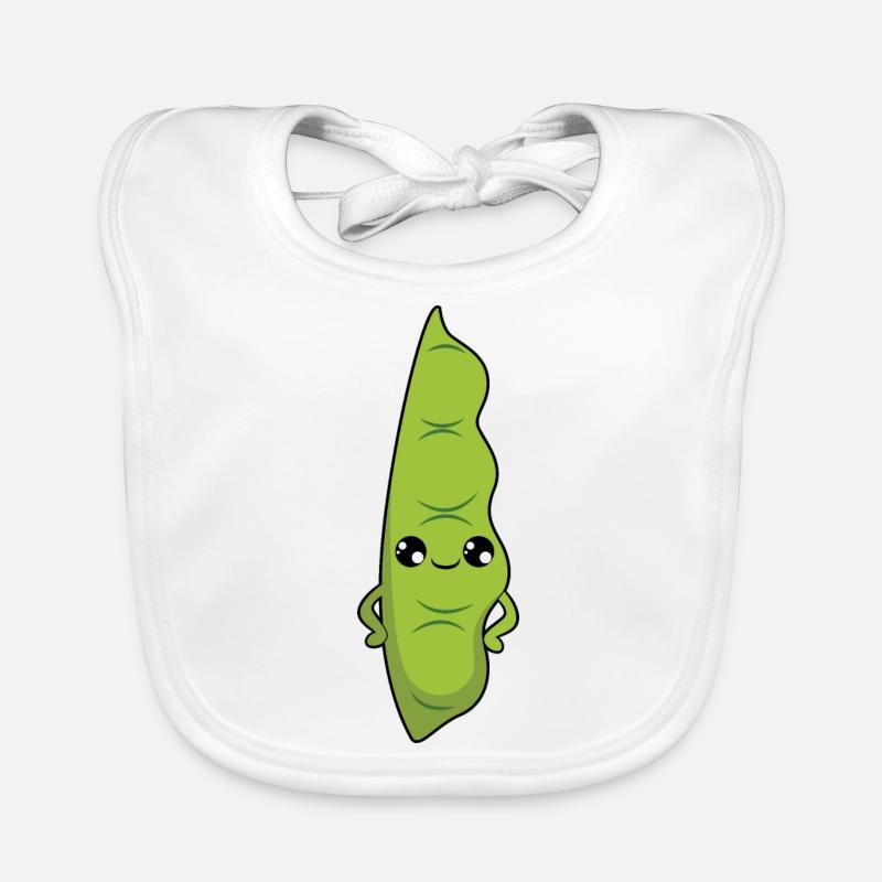Haricots verts Bavoir bio Bébé