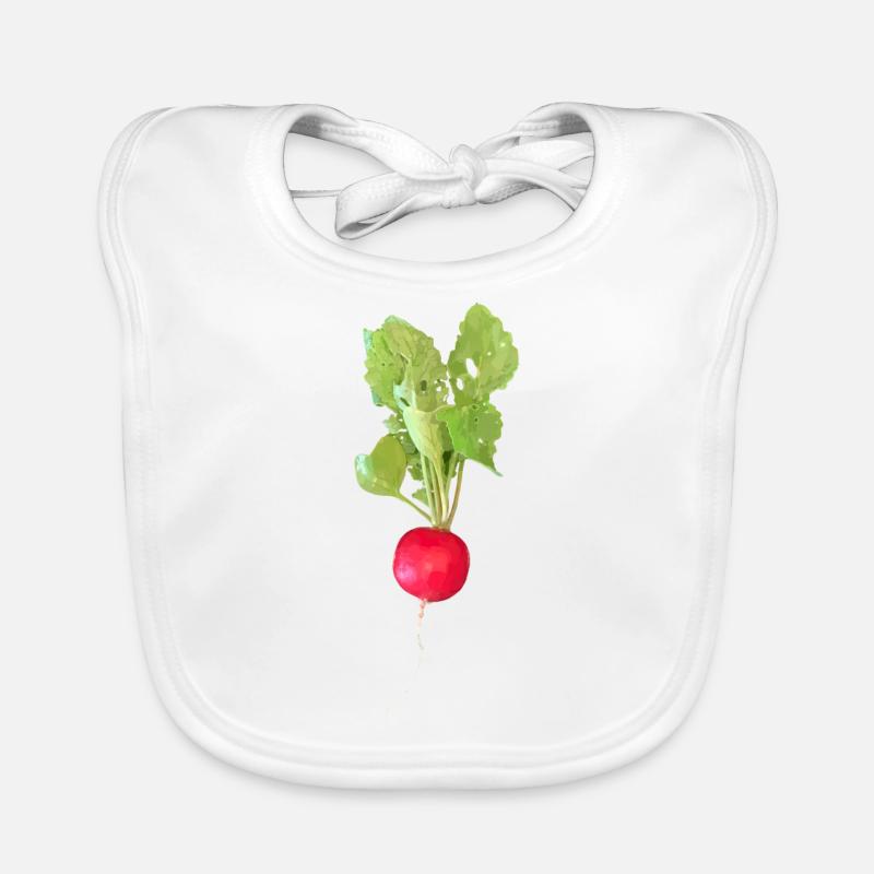 Radieschen Baby Bio-Lätzchen