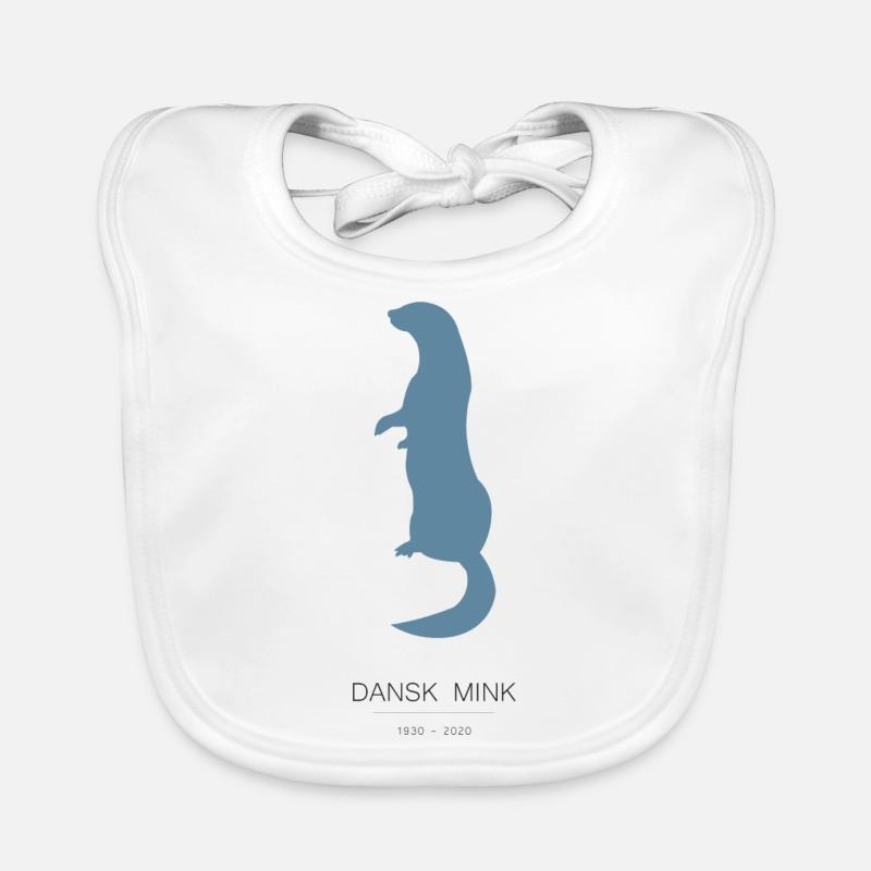 Vison danois Bavoir bio Bébé