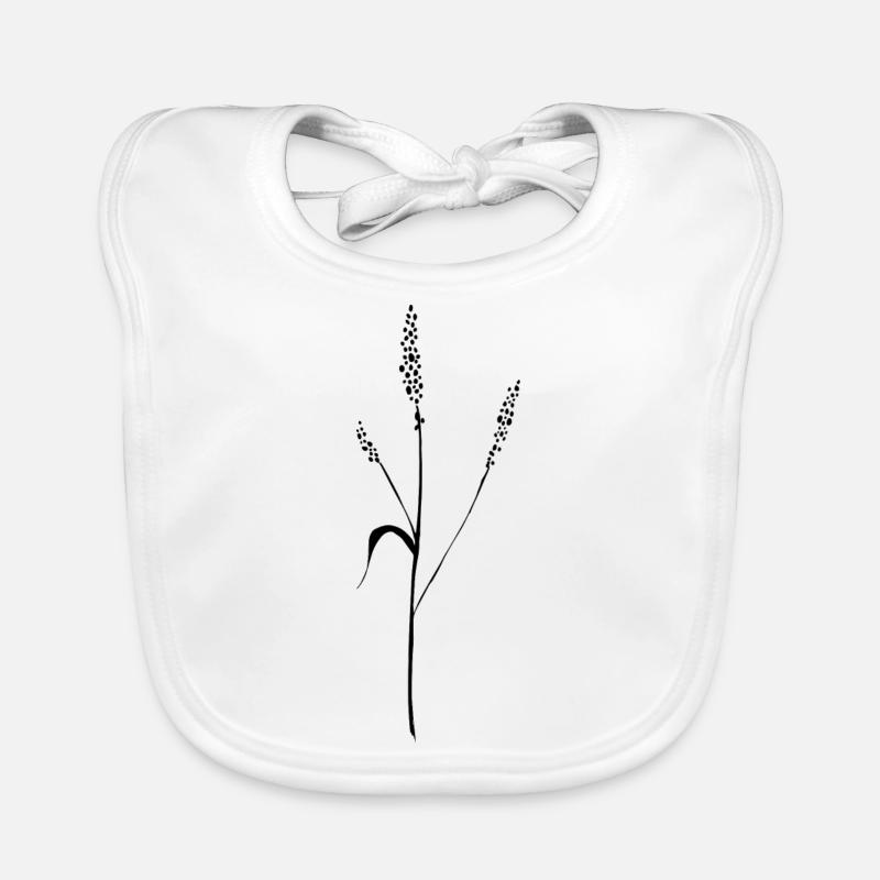 fleur Bavoir bio Bébé