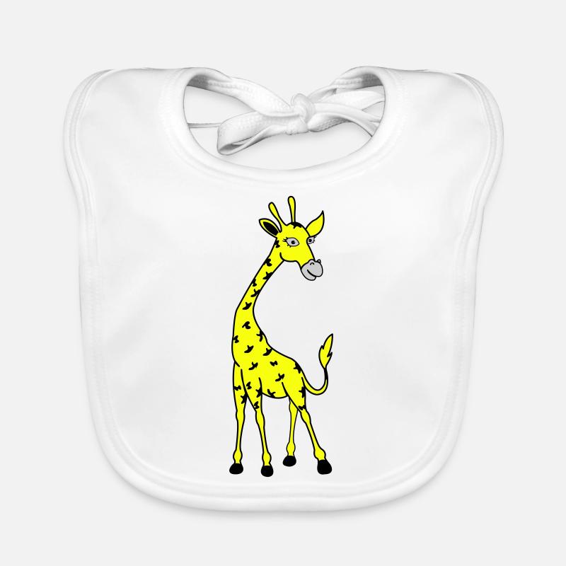 Girafe 02 Bavoir bio Bébé