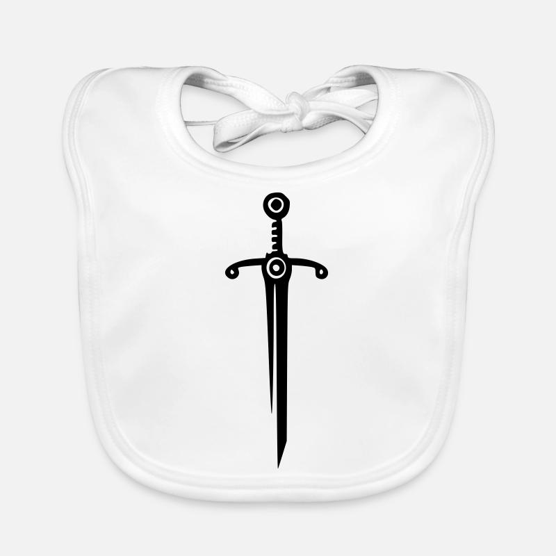 Sword Organic Baby Bibs