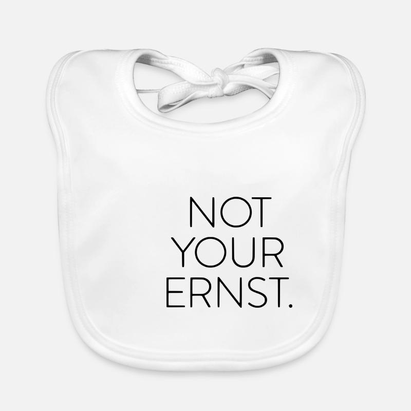 Not Your Ernst. Baby Bio-Lätzchen