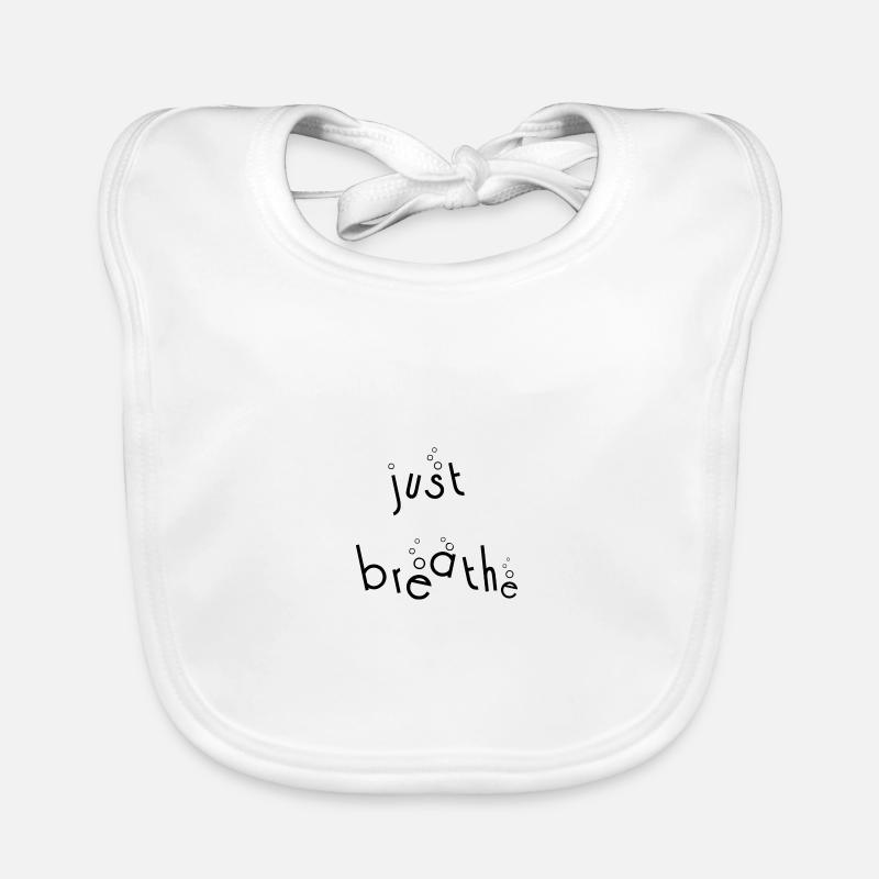 JUST BREATHE :: GIFT Organic Baby Bibs