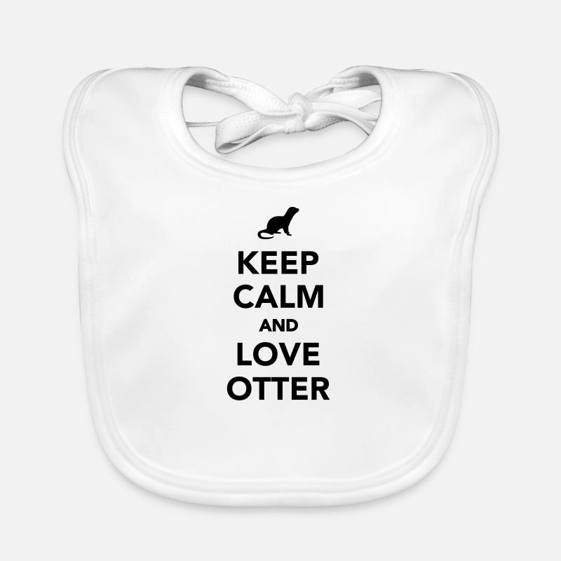 loutre Bavoir bio Bébé