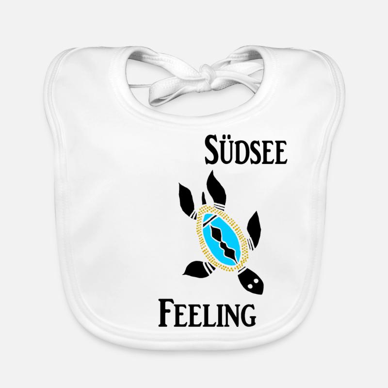 Südsee Feeling Baby Bio-Lätzchen