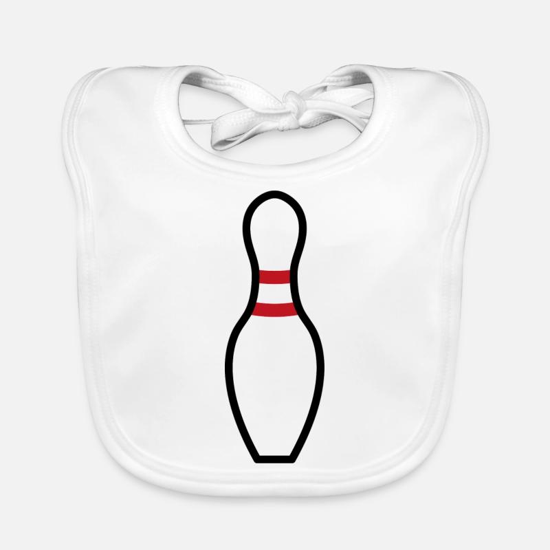 Épingle de bowling Bavoir bio Bébé