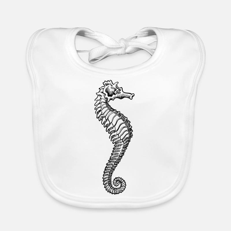 Meerestiere Baby Bio-Lätzchen