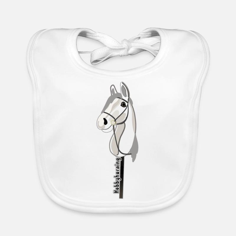 Cheval de loisir - cheval de loisir - cheval de loisir Bavoir bio Bébé