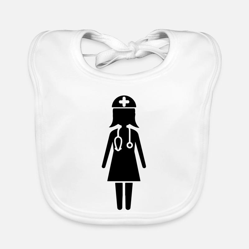 Krankenschwester Doktor Baby Bio-Lätzchen