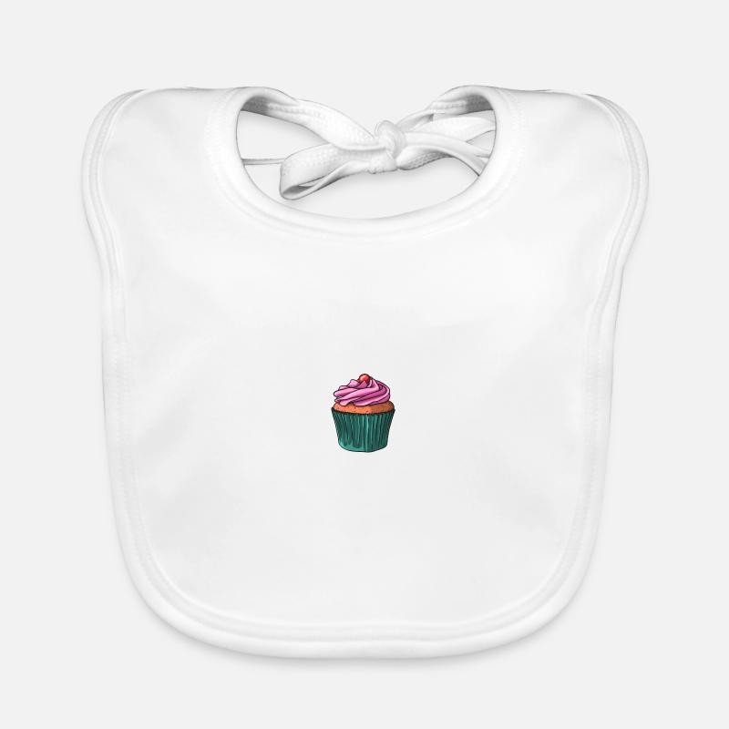 Rosa Muffin Baby Bio-Lätzchen