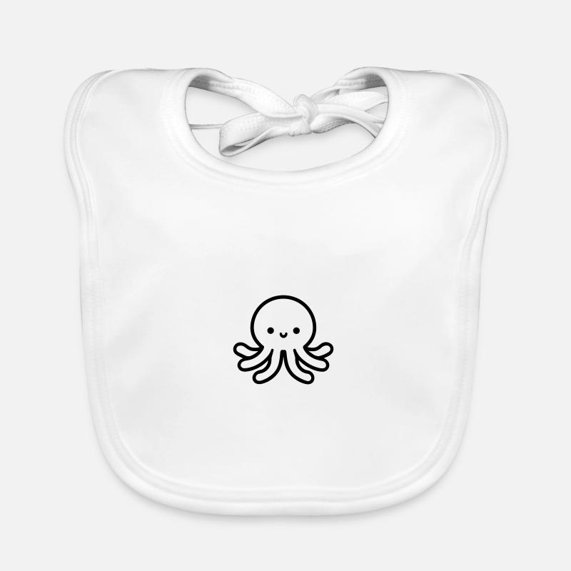 Octopus Organic Baby Bibs