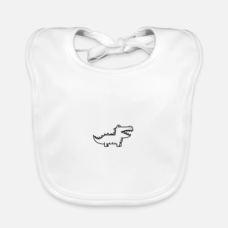 crocodile Bavoir bio Bébé