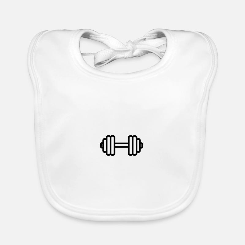haltère Bavoir bio Bébé